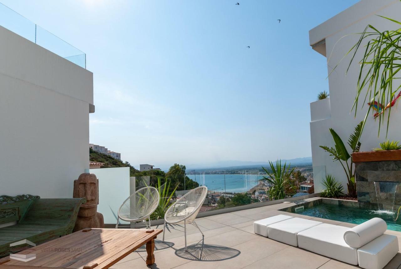 Vista Roses Mar - Cap Ponent Villa Exterior foto